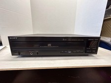 Sony CDP-C305 5-Disc CD Changer 4x Oversampling Black Tested