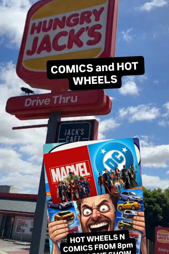 Comics and hot wheels