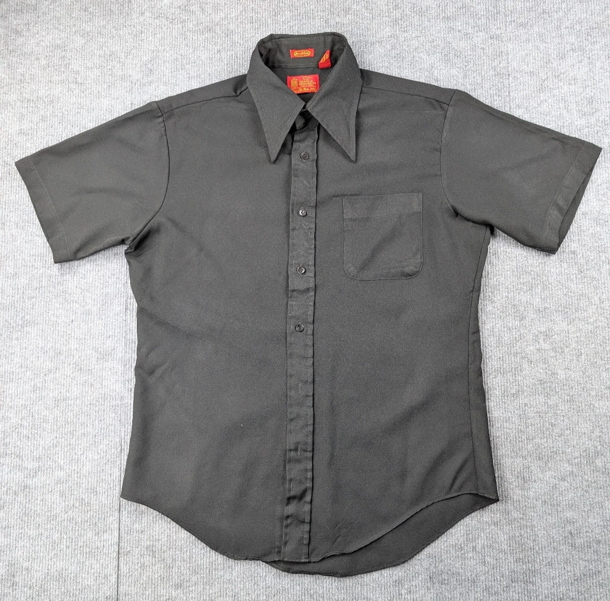 sears mens short sleeve dress shirts Sears Zip SS Shirt