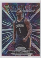 2021-22 Panini Prizm Fearless Hyper Prizm Zion Williamson #1 0r17