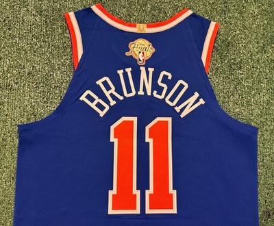 NBA NEW YORK KNICKS BRUNSON ユニフォーム Authentic Jalen Brunson New York Knicks 2025 Blue Nike ADV Jersey