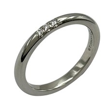 Tiffany TIFFANY&CO Forever Band Dialing Platinum Pt950 Diamond Jewelry Used