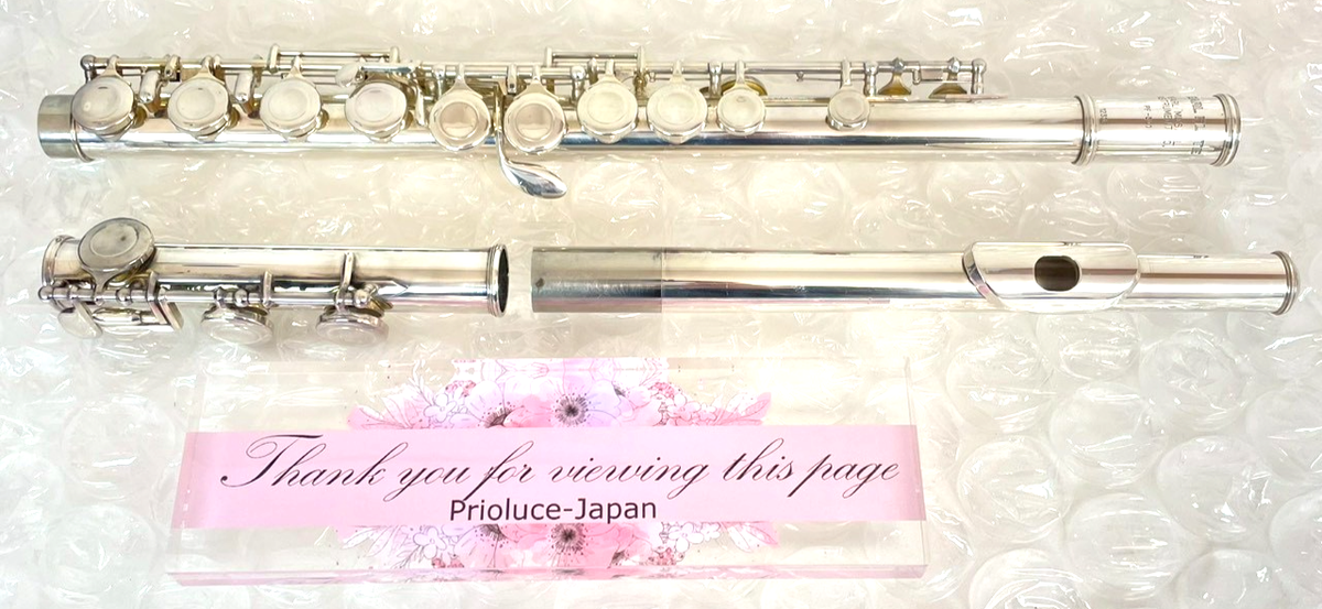 Pearl パール フルート PF-501 Pearl Flute Pf-501 Open Hole Silver Plated With Case for sale