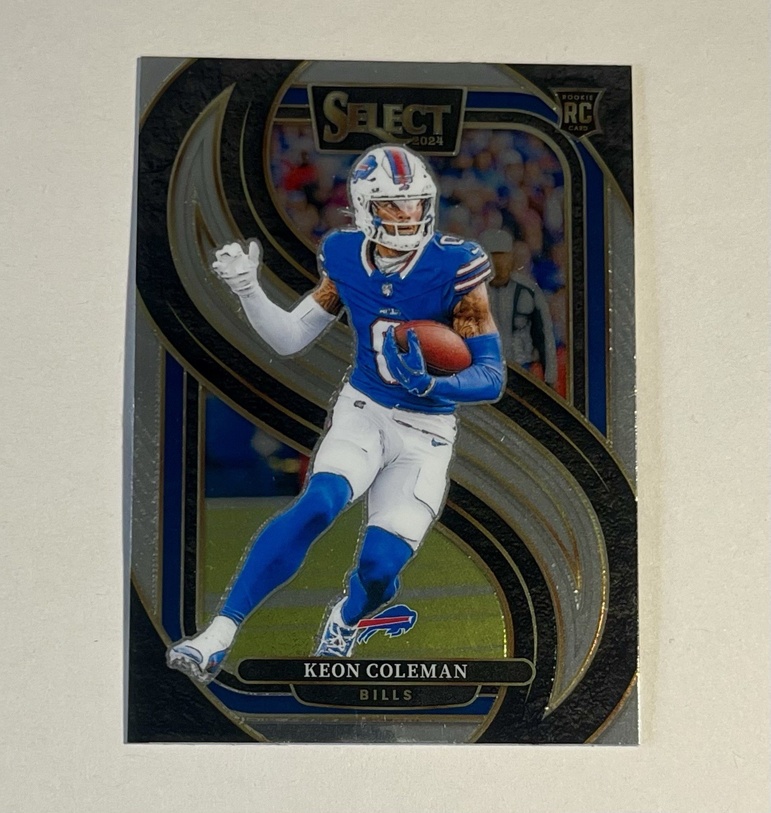 2024 Panini Select Keon Coleman Premier Level RC #153 Buffalo Bills