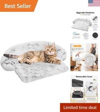 Luxurious Calming Dog Bed   Plush Washable Mat for Small to Large Dogs, 31"x2...