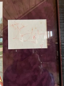 Janice Joplin Signed Autograph