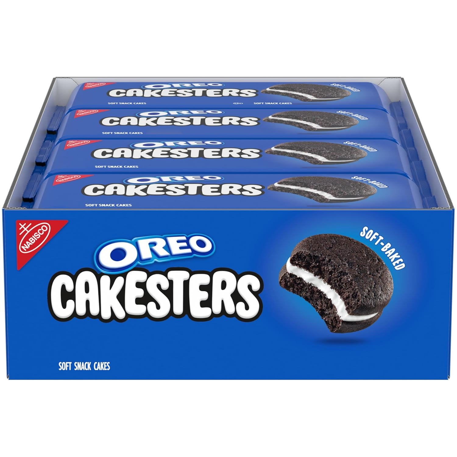 Cakesters Soft Snack Cakes, 8-3.03 Oz Snack Packs