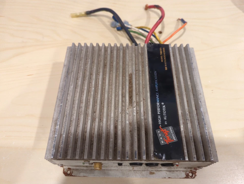 Autotek высокопроизводительное усиление 7100 Bts старая школа усилитель Zed аудио - Изображение 2 из 4