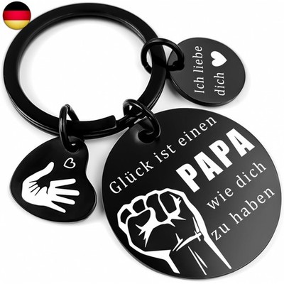 BOYATONG Vatertagsgeschenk für Papa, Geschenke Papa Schlüsselanhänger, Mä