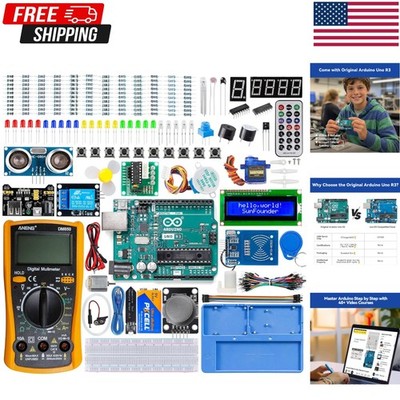 Starter Kit with  Uno R3  Compliant 34 Projects Electronic