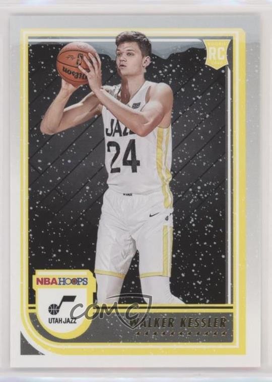 2022-23 Panini NBA Hoops Rookies Winter Walker Kessler #252 uk2