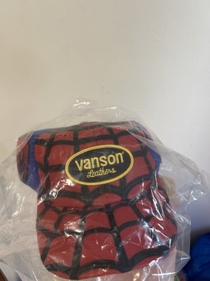 Supreme Vanson Spider-Man Trucker Hat Red/Blue/Black One Size Adjustable