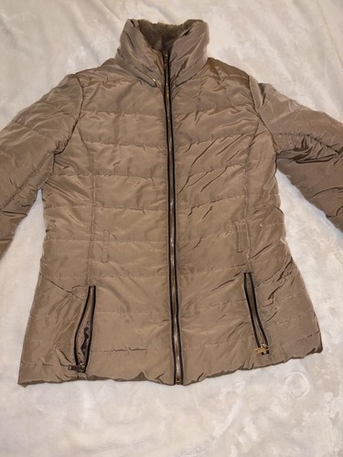 Women's Tan and Brown Jacket