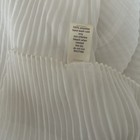 Cato WHITE Crinkle Pleated Scarf Sheer 24” X 86” Polyester — photo 5