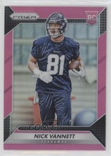 2016 Panini Prizm Rookie Pink Prizm Nick Vannett #236 5tr