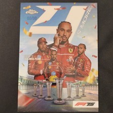 2025 Topps Chrome Formula 1 Lewis Hamilton 4 & More #00/00 F1 75 Ferrari Insert