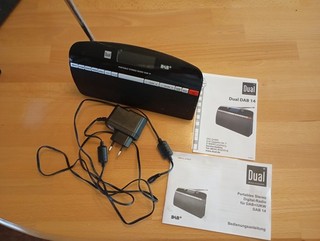 DUAL DAB Radio Typ 14 Neuwertig mit kpl. Zubehoer