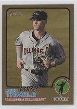 2022 Topps Heritage Minor League Edition Gold Border 12/18 Reed Trimble #67 04cw