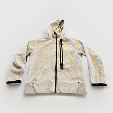 Nike Tech Fleece Unisex Gray Full Zip Cotton Hooded Size M Medium 679307-063