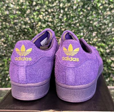 Size 9 - Kader Sylla x adidas Superstar ADV Dark Purple for sale