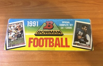 1991 Topps Bowman Football Official Complete Set 561 Cards Sealed Team NFL