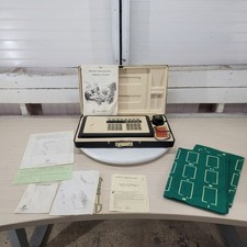 Vintage Fidelity Electronics Bridge Challenger BRC Computer Game w/ Case Manua