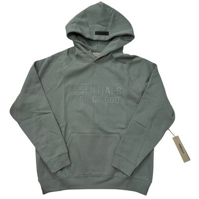 God Essentials Fleece Hoodie Sycamore Blue Green - SX | eBay