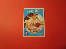 1959   TOPPS#79  HARRY CHITI  ATHLETICS     EXMT