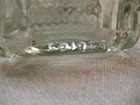 Vintage Clear Glass Car Candy Container Bottle With Lid Approx 5” L by 2” H — photo 4
