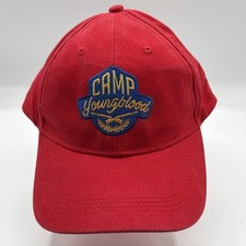 Vintage Camp YoungBlood Red Hat Vantage Adjustable