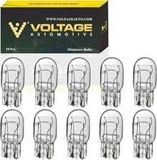  10 Pack 7443 T20 Automotive Brake Light Turn Signal Side Marker Tail Light Bul