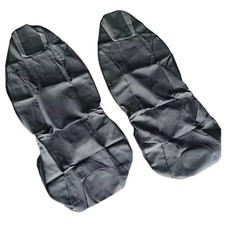 2 PIEZAS Fundas de Asiento de Coche Delantero Protector Interior Cojín para Asiento de Cubo Respaldo Alto