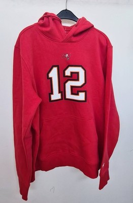 NFL Tampa Bay Buccaneers  Brady 12 Fanatics Hoodie rot Größe XL