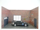 1:24 Scale Auto Service Garage Diorama Kit – Workshop Building for Diecast Cars