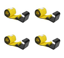 (4 Pack) 4 x 5 Roll off Container Winch Strap...