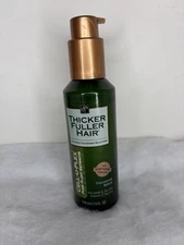 Thicker Fuller Hair Thickening Serum Caffeine Energizer Volumizer 5 oz HTF