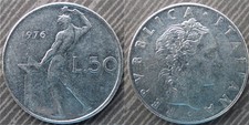 ITALY  # 50 lire 1976