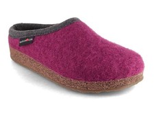 HAFLINGER Clogs WoolFlex Panda , mulberry