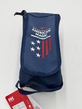 Borsa lavaggio Helly Hansen NYYC NEW YORK YACHT CLUB American Magic nuova con etichette blu