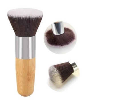 Professioneller Foundation Make-up Pinsel Kosmetik Kabuki Blending Flat Top Pinsel