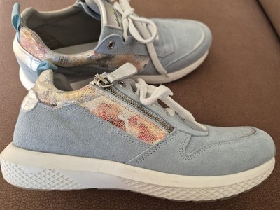 Naturläufer Sneaker,  38 -38,5  Hellblau Leder