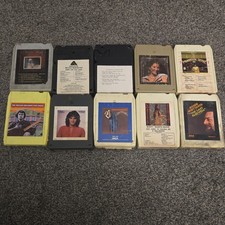 Lot of 10 1970s 8 Track Tapes Various Artists See Photos And Various Genres