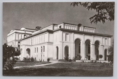RPPC Bukarest Bucuresti Teatrul de Opera si Balet Rumänien 50er Jahre Architektur