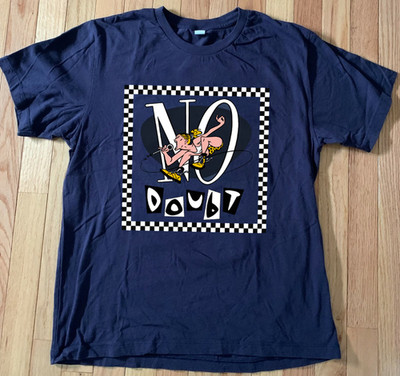 Inspired No Doubt Band Logo Music Navy Blue S to 5XL Concert Shirt PN951