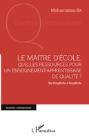 Le MaîTre D'éCole, Quelles Ressources Pour Un Enseignement-Apprentissage De...