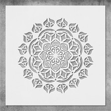 Reusable Mandala Stencil for DIY Crafts Wall Art - StencilAir