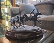 Polo Players Horses Pewter Ralph Lauren Eques...