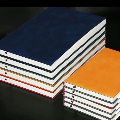 Cuaderno forrado de piel A5 A6 de 160 o 240 páginas para oficina y estudio - Imagen 5 de 22