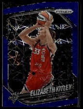 2025 Panini Prizm WNBA #41 Elizabeth Kitley Blue Velocity Prizms