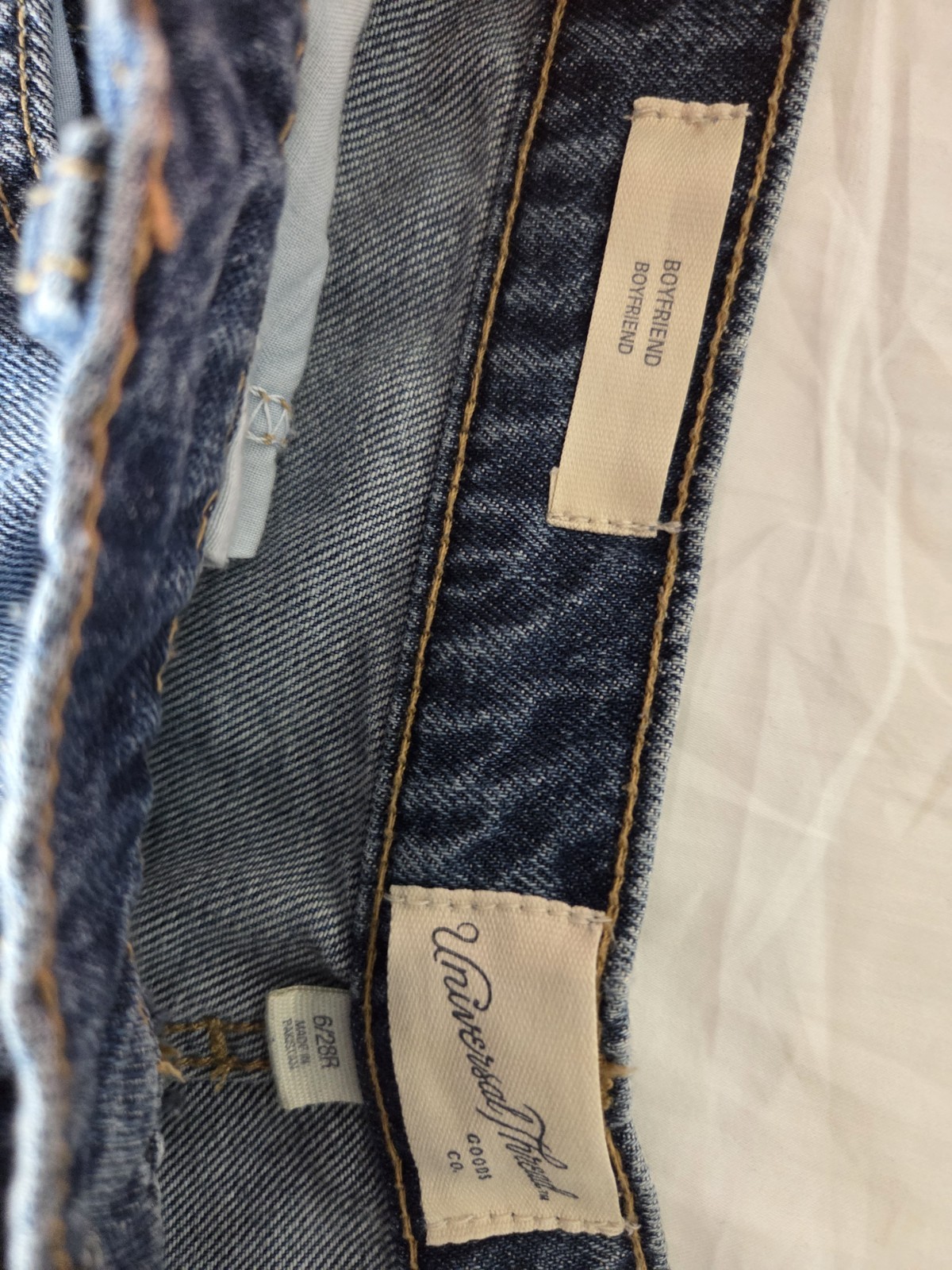 Universal Thread Boyfriend Patchwork Boho Jeans H… - image 7